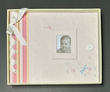 C R Gibson 2005 Little Flower Memory Book Scrapbook Keepsake Baby Girl Pink NIB