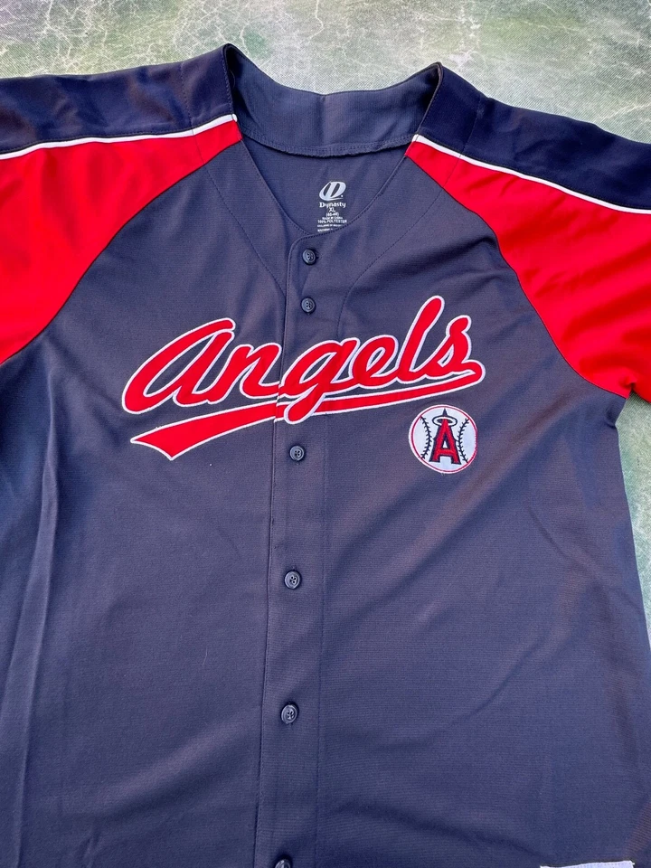 Dynasty MLB Anaheim Angels Men's Jersey Size XL. - Image 2 of 4