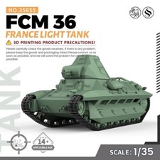MRY-SFW SS35655 1/35 Military Model Kit France FCM 36 Light Tank