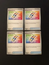4X Energy Sticker 159/165 Playset S&V 151 Pokémon NM Fast Ship