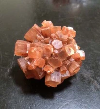 Raw Aragonite Star Cluster (0.5" - 6") Natural Red Aragonite Cluster Morocco