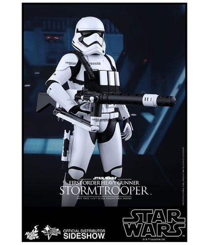 STAR WARS VII 1st Order Heavy Gunner Stormtrooper 1/6 Action Figure 12" Hot Toys - Picture 2 of 12