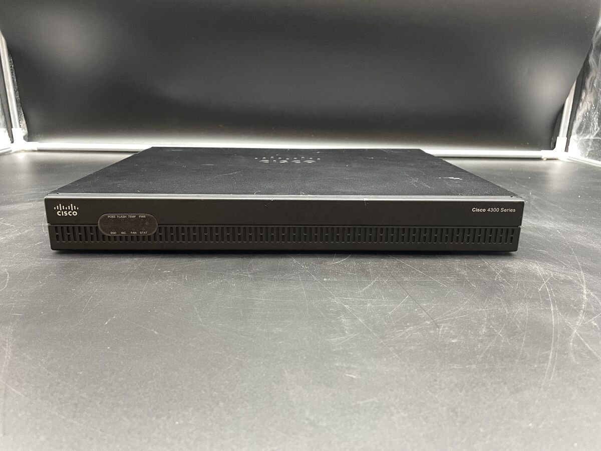 Cisco 4321 Series Router, ISR4321-AX/K9 | eBay Cisco 4321 Series Router, ISR4321-AX/K9 | eBay