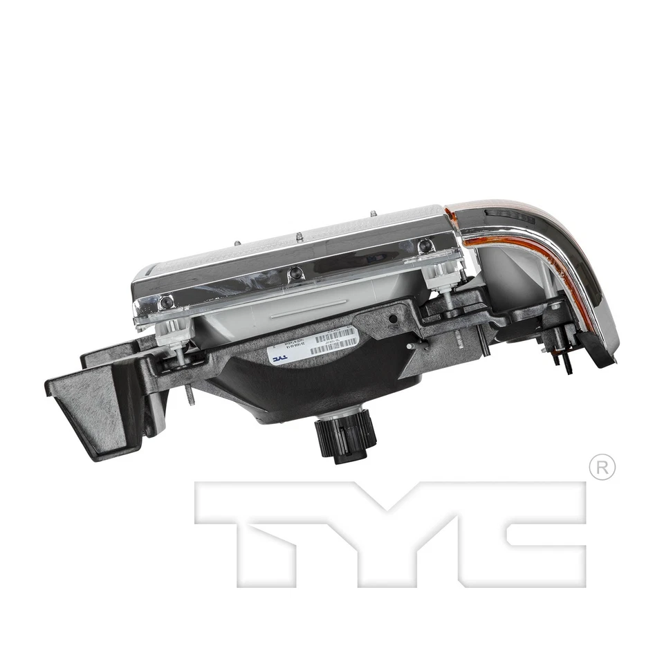 For 1987-1991 Ford F-150 Headlight Assembly Right TYC 1987 1988 1989 1990 1991 - Image 3 of 4