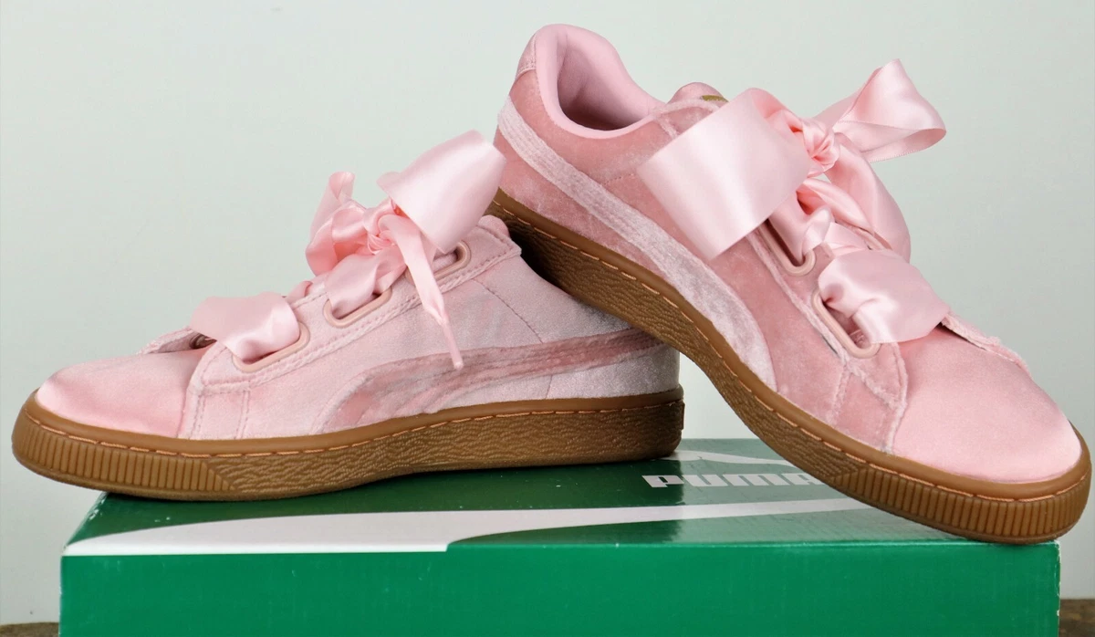 Puma Basket Heart VS Wn s Or Rose Femme 38 5 NEUF Modele 366731