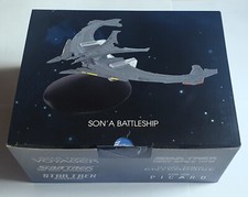 Eaglemoss Star Trek Kolekcja statków kosmicznych Model specjalny Son'a Pancernik Top Oryginalne opakowanie