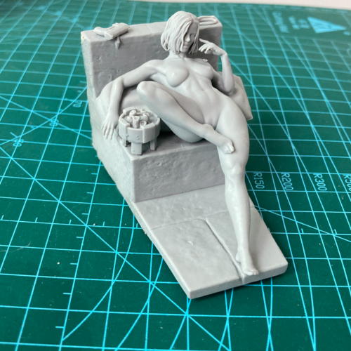 Resin Figur Modell Sexy Girl Selene NSFW GK im Maßstab 1:24 ungebaut unbemalt - Bild 5 von 5