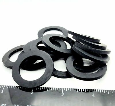 #ad 1quot; ID Rubber Flat Washers 1 1 2quot; OD 1 8quot; Thick Spacer Gasket Seal 1 x 1.5 x 1 8 $14.95