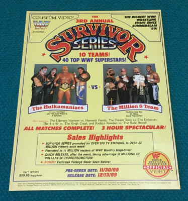 1989 Vintage : WWF 