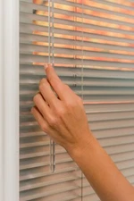 Window Mini Blinds - 1" Mini Blinds - White, Black, Beige - 20" - 44" Wide!