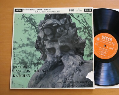 LXT 5591 Brahms Piano Concerto no. 2 Katchen Ferencsik 1960 Decca Mono LP