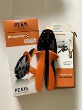 Weidmuller PZ 6/5 Roto Crimper Tool 9011460000 Orange Handle NEW 24-10 AWG 