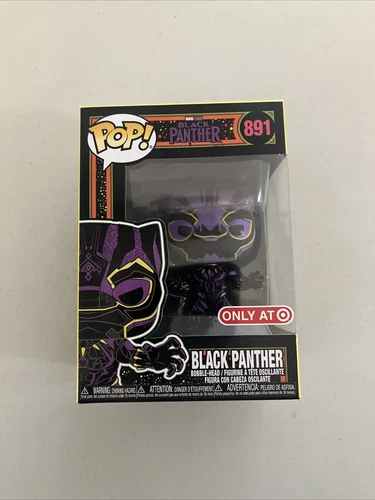 Funko Pop! Marvel The Infinity Saga Black Panther #891 And Pin