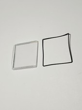 Tag Heuer Monaco Ricambio Vetro Cristallo Acrilico Alta Qualità + Set Guarnizioni 