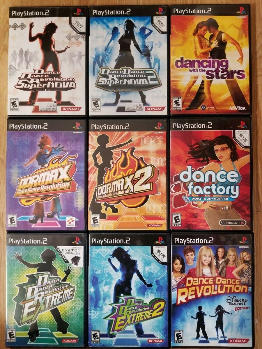 Jogo Playstation 2 PS2 Dance Dance Revolution Disney Channel