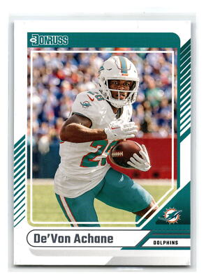 2024 Donruss - #26 - De'Vone Achane - Dolphins