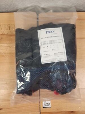 Titan TEL-400-FBSMC-S Small Universal Patient Sling Full Body Mesh w/Commode Cut