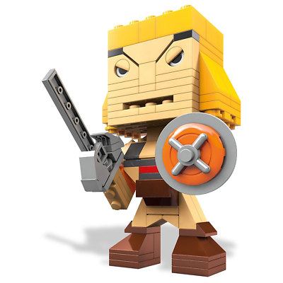 Mega Bloks Kubros Masters of the Universe #01 HE-MAN Buildable Collectors Figur