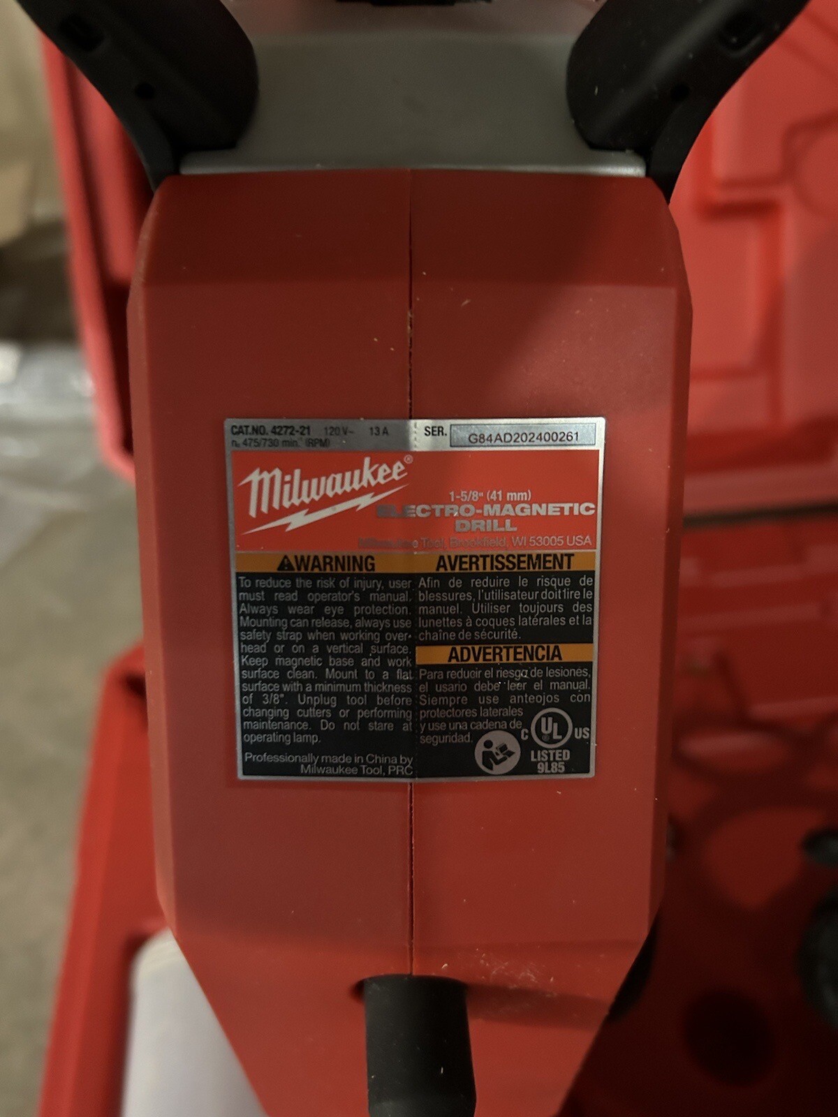Milwaukee 427221 15/8