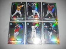 2026 BOWMAN CHROME BASEBALL REPTILIAN 6 ROOKIES  MORII  CARLSON