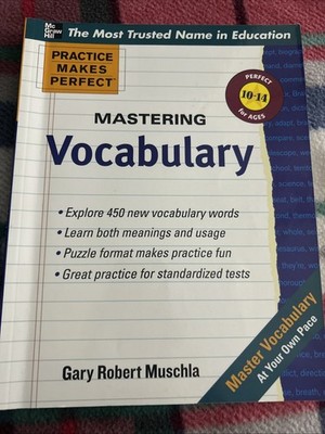 Mastering Vocabulary Mc Graw Hill