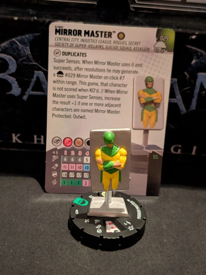 DC Heroclix Notorious 029 Mirror Master Uncommon - Image 1 of 1