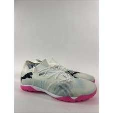 Puma Future 7 Match TT Turf Soccer Cleats Shoes White 107720-01 Men's Size 13