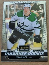 2024-25 O-Pee-Chee Platinum Marquee Rookie #283 Oskar Back RC Dallas Stars