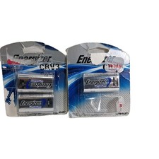 Energizer CRV3 Lithium Photo Batteries 3 Battery Count Expires 12/2028 Lot Of 3