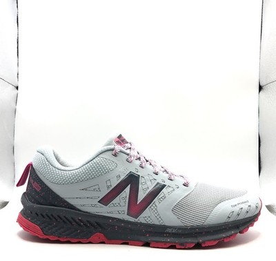 New Balance NB Nitrel Womens Size 8 B Trail Running Gray Hot Pink Shoes