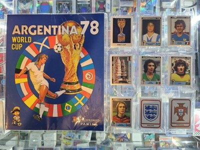 FIFA World Cup Argentina 78 Panini Complete Set Reprint.