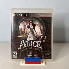Playstation PS3 - Alice Madness Returns - Complete/CIB - Tested/Working