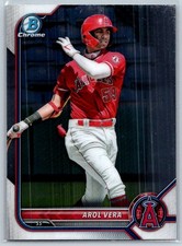 Arol Vera 2022 Bowman Chrome Prospects #BCP-101 Los Angeles Angels
