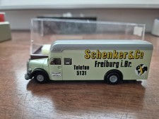 Brekina 5501 Mercedes O6600 Möbelwagen Schenker Freiburg in OVP