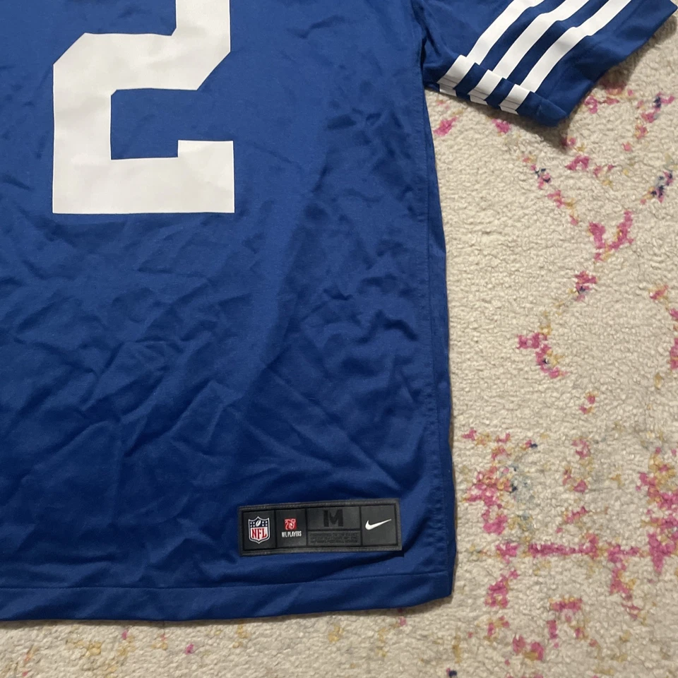 Camiseta Indianapolis Colts Matt Ryan azul média Nike On Field #2 - Imagem 4 de 4