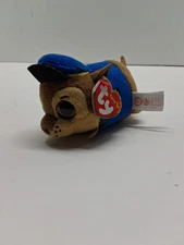 Ty Teeny Ty's Paw Patrol Chase 4" Plush Dog NWT Stuffed Animal Stocking Stuffer