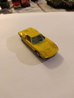 Yat Ming Lamborghini Miura 1:64 No.1001 Made In Hong Kong Vintage Selten Gelb