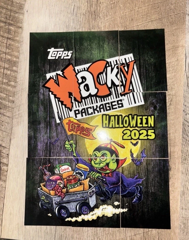 Juego completo de 81 cartas edición Halloween Topps Wacky Packages 2025 Foto 2 de 2