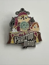 Disney Paris DLP - Chip and Dale - Phantom Manor Pin F3