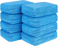 Microfiber Applicator Pads Scratch-free Car Wash Sponge For Cleaning Premium W Microfiber Applicator Pads Scratch-free Car Wash Sponge For Cleaning Premium W