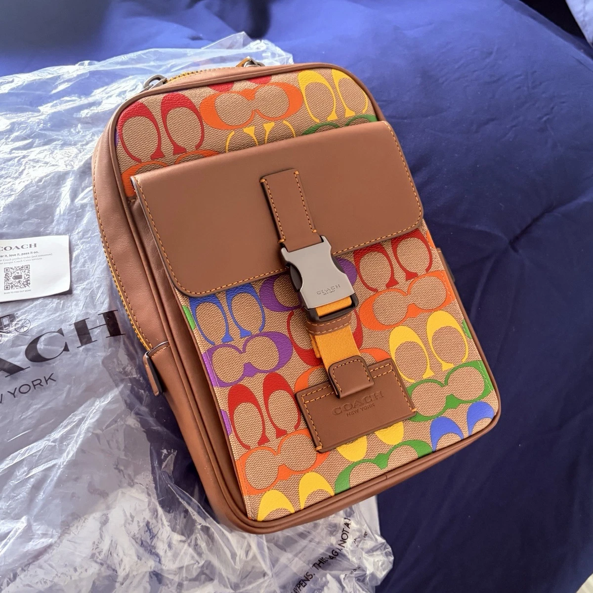 Coach Multicolor Crossbody Bags for sale | eBay
