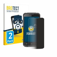 2X Blickschutz Folie FüR Unitech EA602 Displayschutz Privacy