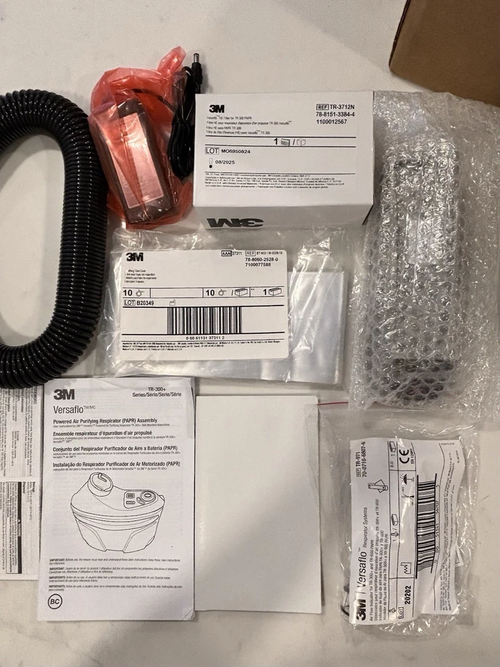 3M PAPR 呼吸器,Versaflo Powered 空气净化呼吸器套件,TR-300N+ HKL — 第 3/4 张图片
