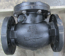 💥MILWAUKEE 4" IN/OUT SWING CHECK VALVE 200WOG 125S 8 BOLT C92T / 2974A