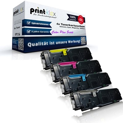 4x Super Tonerkartusche für Dell C2660dn C2665dnf Toner Cartridge
