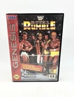 WWF Royal Rumble Sega Genesis 1993 No Manual WORKS Vintage Game Hogan Savage