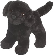 Douglas Cuddle Abraham Black Lab 8" Plush Stuffed Animal Toy 3997