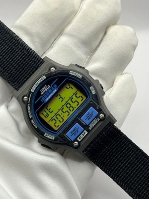 TIMEX IRONMAN 8LAPヴィンテージ Timex Ironman 8Lap Indiglo Vintage Digital Sports Watch Tested