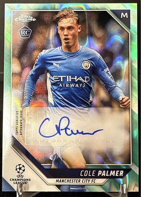 COLE PALMER 21/22 Topps Chrome RC auto