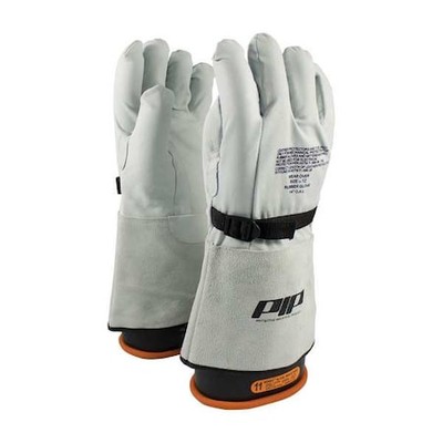 Pip 148-6000/10 Top Grain Goatskin Protector, Goatskin, Gauntlet, Straight